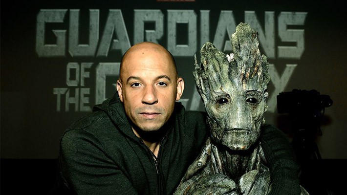 Photo d'actualité sur Guardians of the Galaxy et Vin Diesel, publié le 26 Déc. 2013