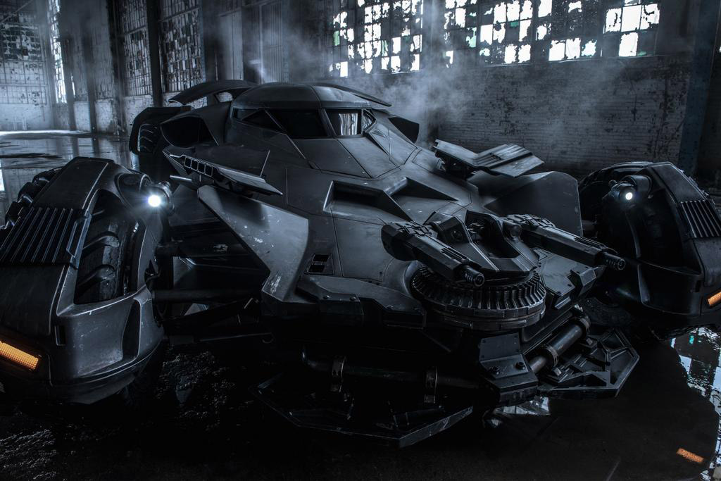 Image de la Batmobile dans <em>Batman Vs Superman</em>