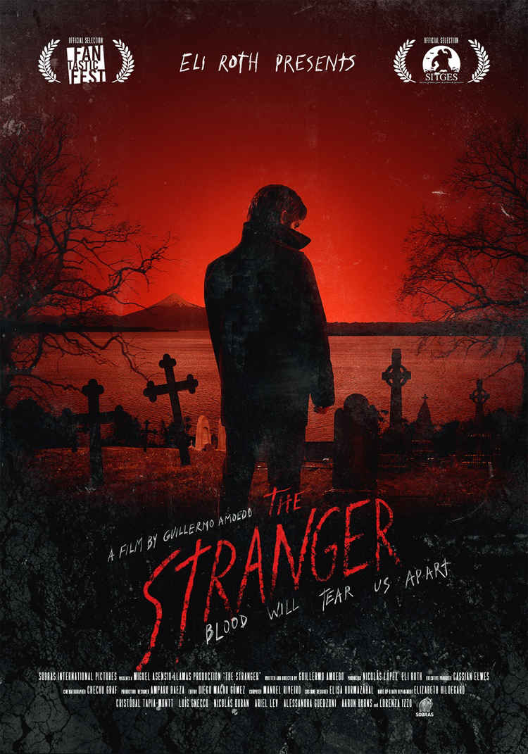 Affiche du film <em>The Stranger</em> avec <strong>Eli Roth</strong>