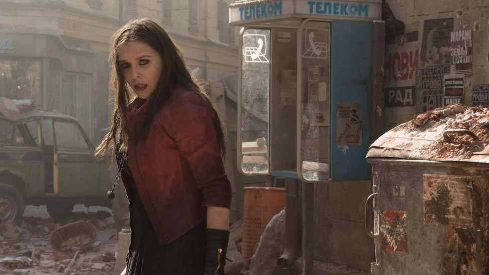<strong>Elizabeth Olsen</strong> dans le film <em>Avengers Age Of Ultron</em>